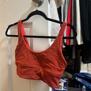 Lululemon Athletica Vibrant Red Sports Bra